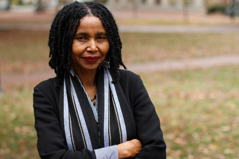 Eunice Sahle, chair of the African and Afro-American studies department, won a Massey Award.