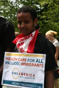  immigrants who participated in focus groups believe that health insurance is a necessity they would not give up if they could afford it. (photo courtesy of OneAmerica, http://www.weareoneamerica.org)