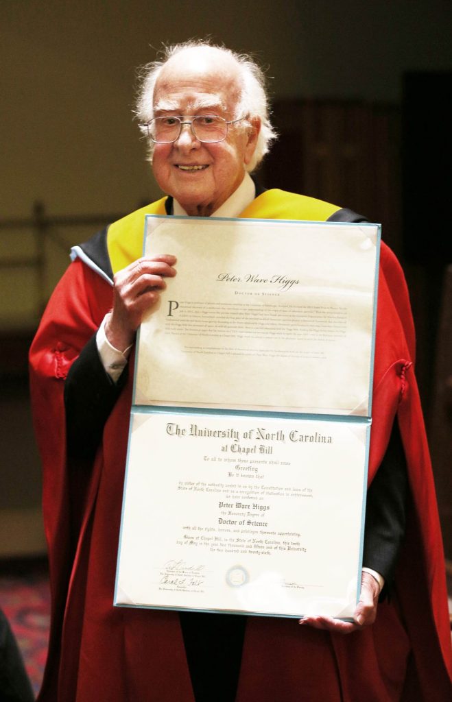 Higgs-honorary degree