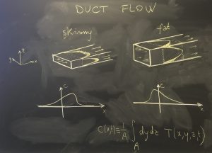 UNC researchers find that the shape of a pipe dramatically affects how a pollutant will spread in the moments after it is introduced into a fluid flow.