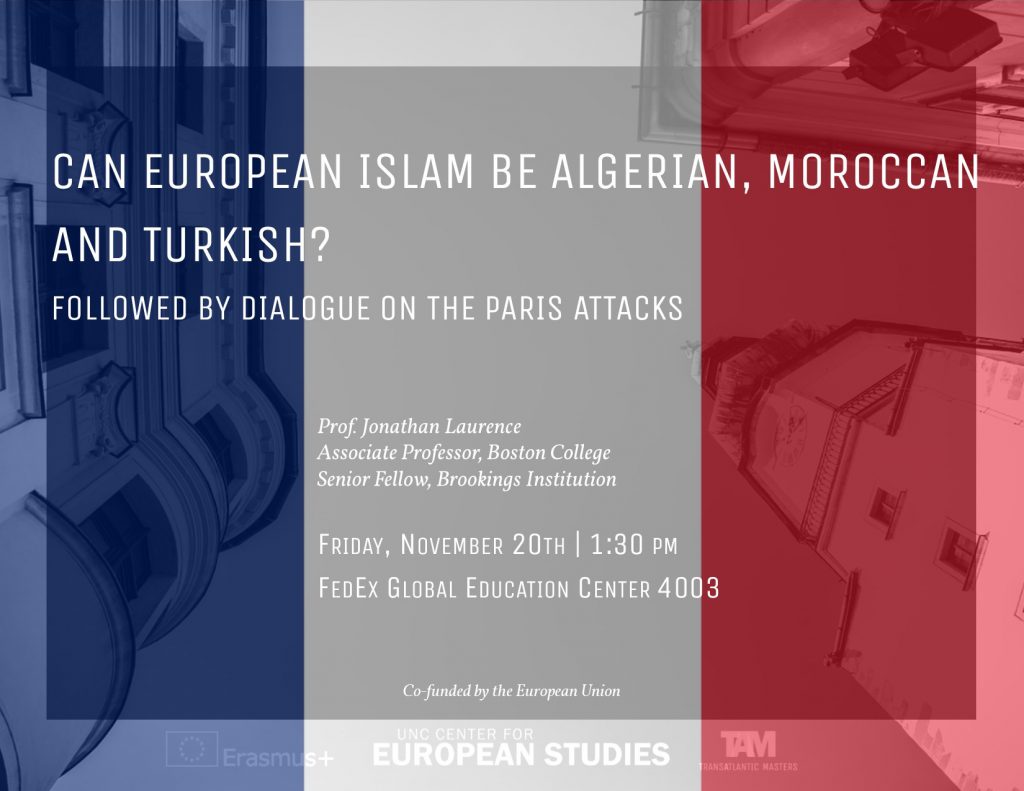 Can European Islam be Algerian Nov 20 Lecture