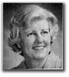 Representative Margaret Tennille Photo from the North Carolina Manual, 1984 