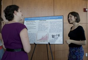 From left, Sarah Miller Frazer and Andreina Malki. (photo by Kristen Chavez)