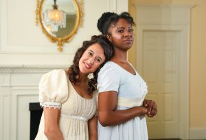Emily Bosco, left, makes her debut with PlayMakers as Marianne Dashwood, while Shanelle is a first-year actor in the Professional Actor Training Program here at UNC; she has starred in three previous shows with PlayMakers. 
